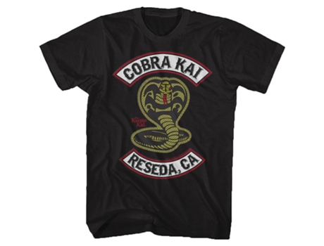 Camiseta ROCKINSTONE Cobra Kai Patch Karate Kid (XL)