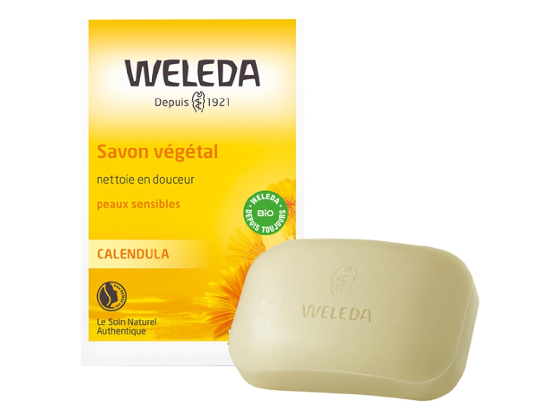 Jabón Vegetal de Caléndula 100 G WELEDA