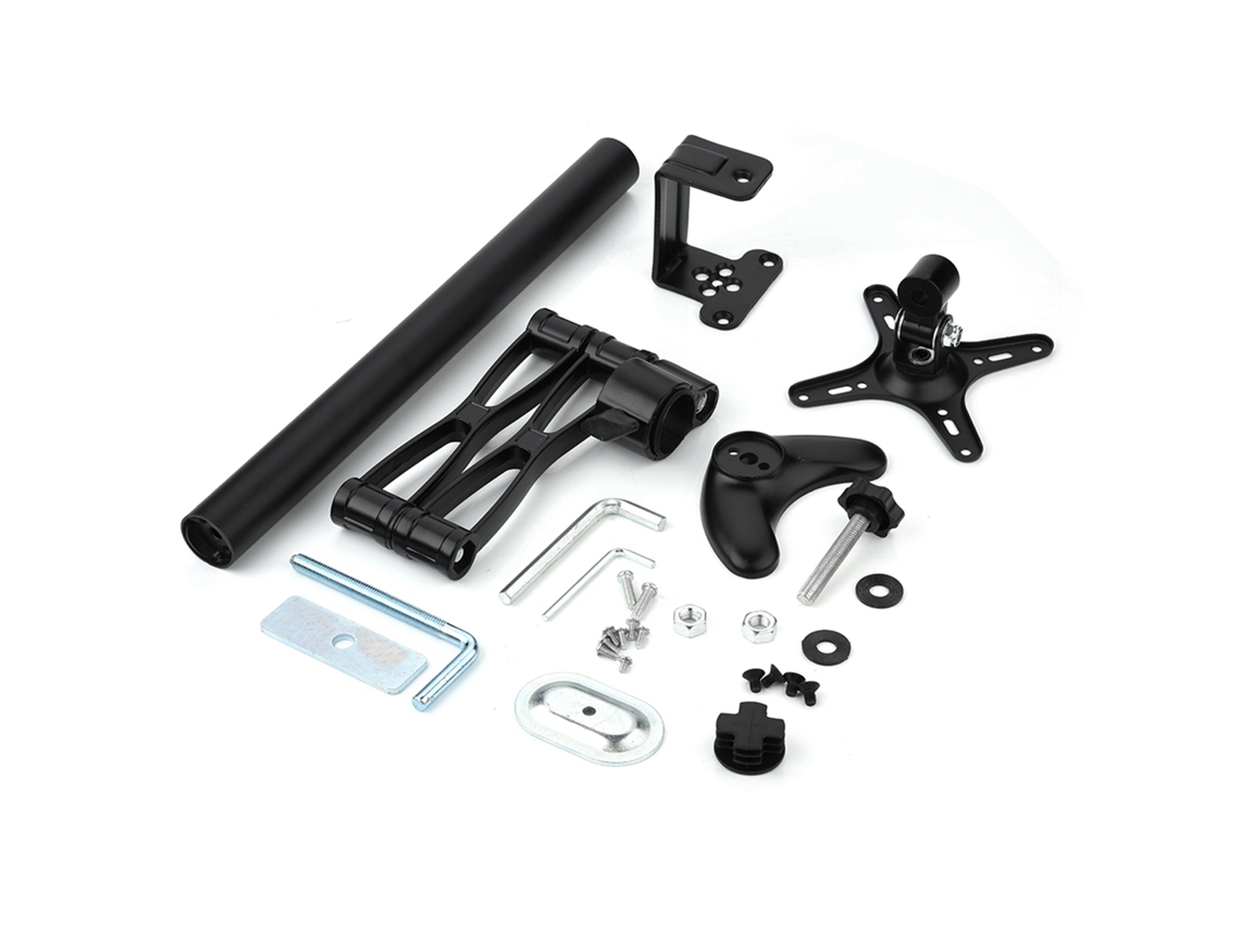 Soporte Para Monitor De Computadora Y Televisor De 10-27 Pulgadas, Soporte Lcd Rotatorio 360°
