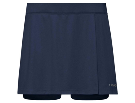 Falda para Mujer HEAD RACKET Easy Court Azul para Tenis (XS)