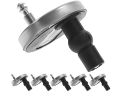 Kit De 6 Tornillos Para Fijar Bisagras Y Asientos De Inodoro De Acero Inoxidable Con Mecanismo...