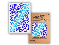 Autocolantes Refletores WILL B STICKERS Talla A5 Louvre