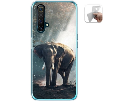 Carcasa Realme X3 SuperZoom / X50 5G TUMUNDOSMARTPHONE Elefante Multicolor