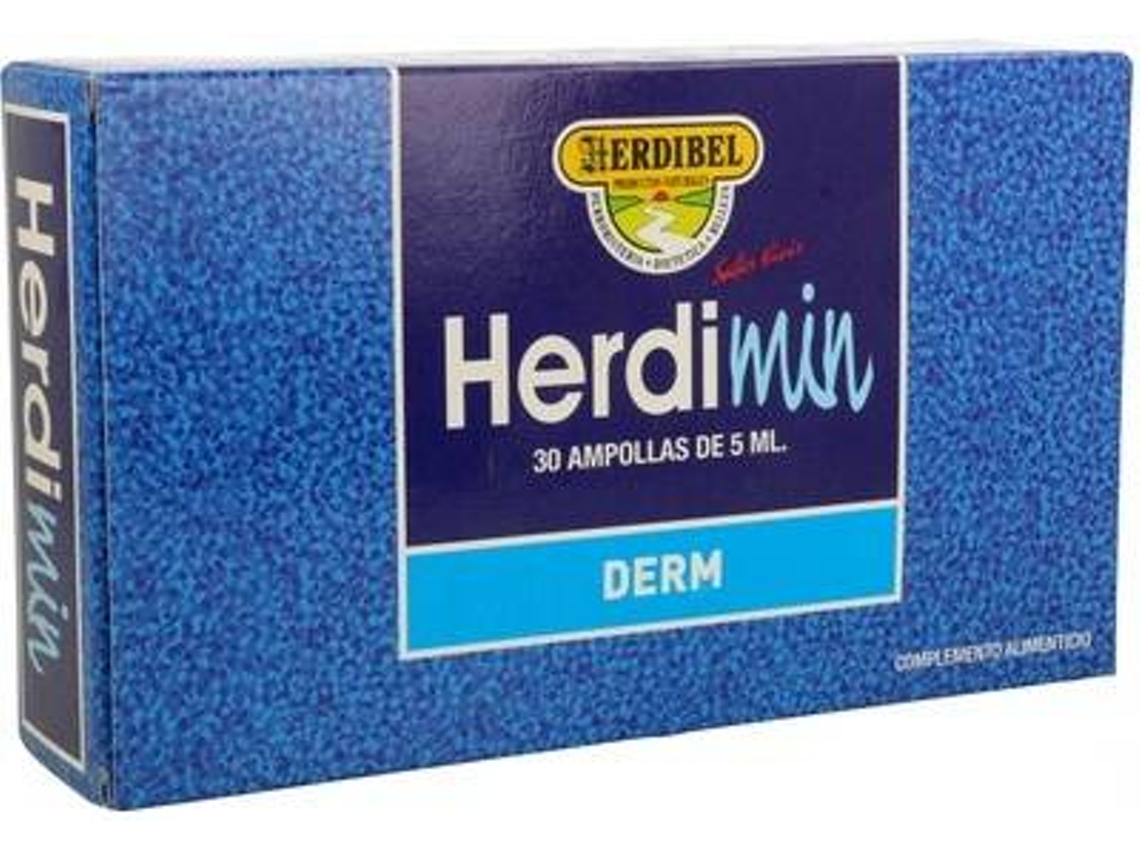 Complemento Alimentar HERDIBEL Herdimin Derm Pele (30 ampolas)
