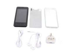 Smartphone Desbloqueado 3g 4.66 Polegadas Tela Touch Android 11 1gb Ram 8gb Rom Bateria 3000mah Dual Sim Preto Plug Uk