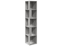 Mueble de esquina Derivatives Madera Gris Sonoma MAISON EXCLUSIVE (33x33x164,5 cm)