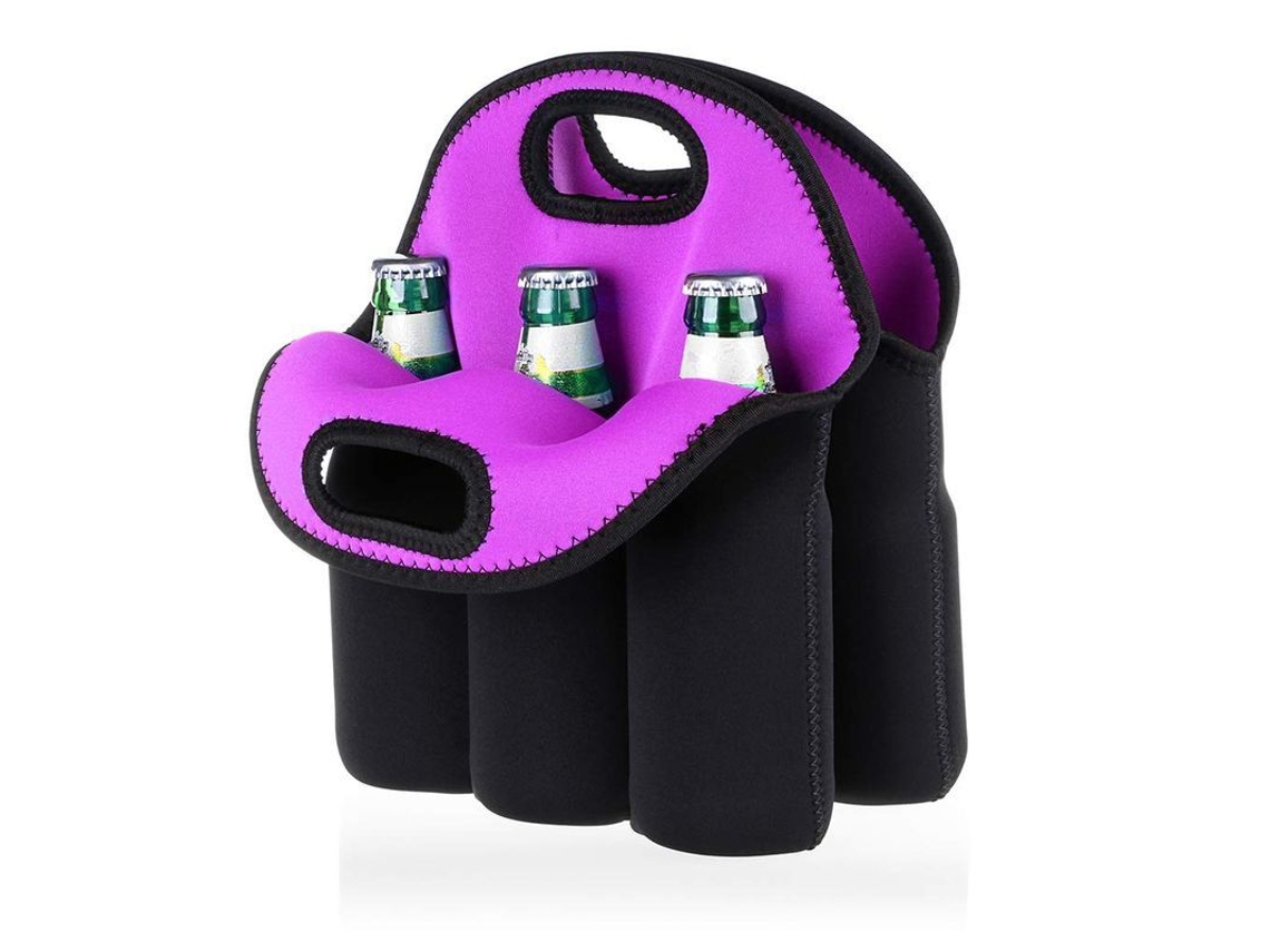 Rebe - Bolsa térmica de neopreno para 6 botellas - Duradera, ligera y fácil de limpiar