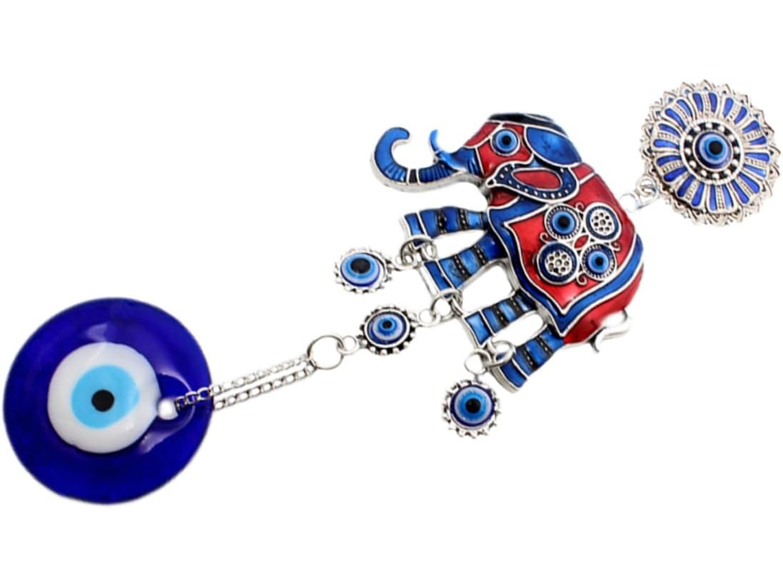 Juego De 2 Colgantes Decorativos Turcos Con Forma De Ojo Para El Hogar.