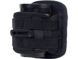 Soporte para linterna giratorio de 360°, funda para cinturón portátil para linterna, accesorios de iluminación para caza