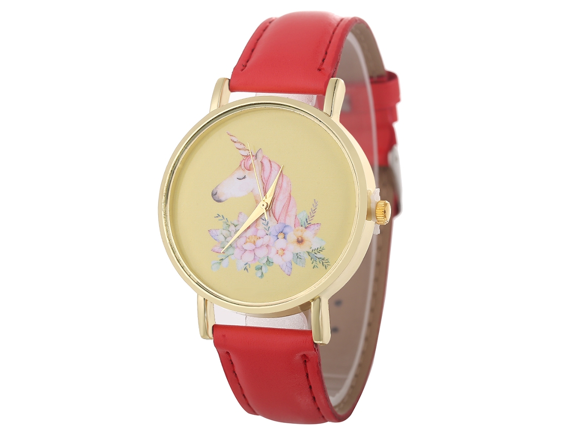 Pulsera Redonda De Aleación Con Cuarzo Y Diseño Casual De Lujo Para Parejas.