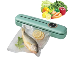 Selladora al Vacío Compacta con Bolsa de Vacío, Selladora al Vacío Multifuncional para Alimentos, Ideal para Almacenar Alimentos Húmedos y Secos.