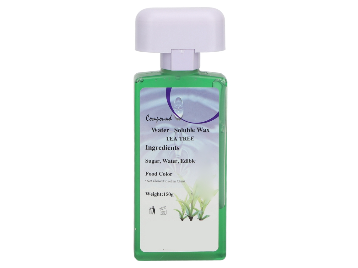 Recambio De Cera Depilatoria Suave Para Rodillo 5.3oz Para Piernas Brazos Cuerpo Salón Té Verde