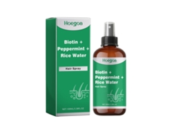 El spray capilar de arroz Hoegoa favorece el crecimiento del cabello, repara, hidrata y fortalece el cabello.