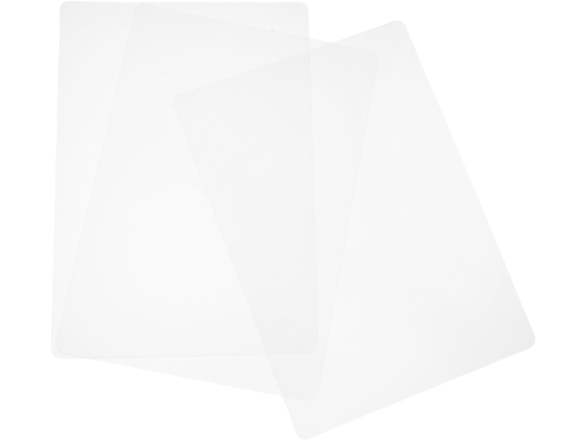 2 Juegos De Tapetes Transparentes Antideslizantes Para Pizarra De Dibujo Para Estudiantes