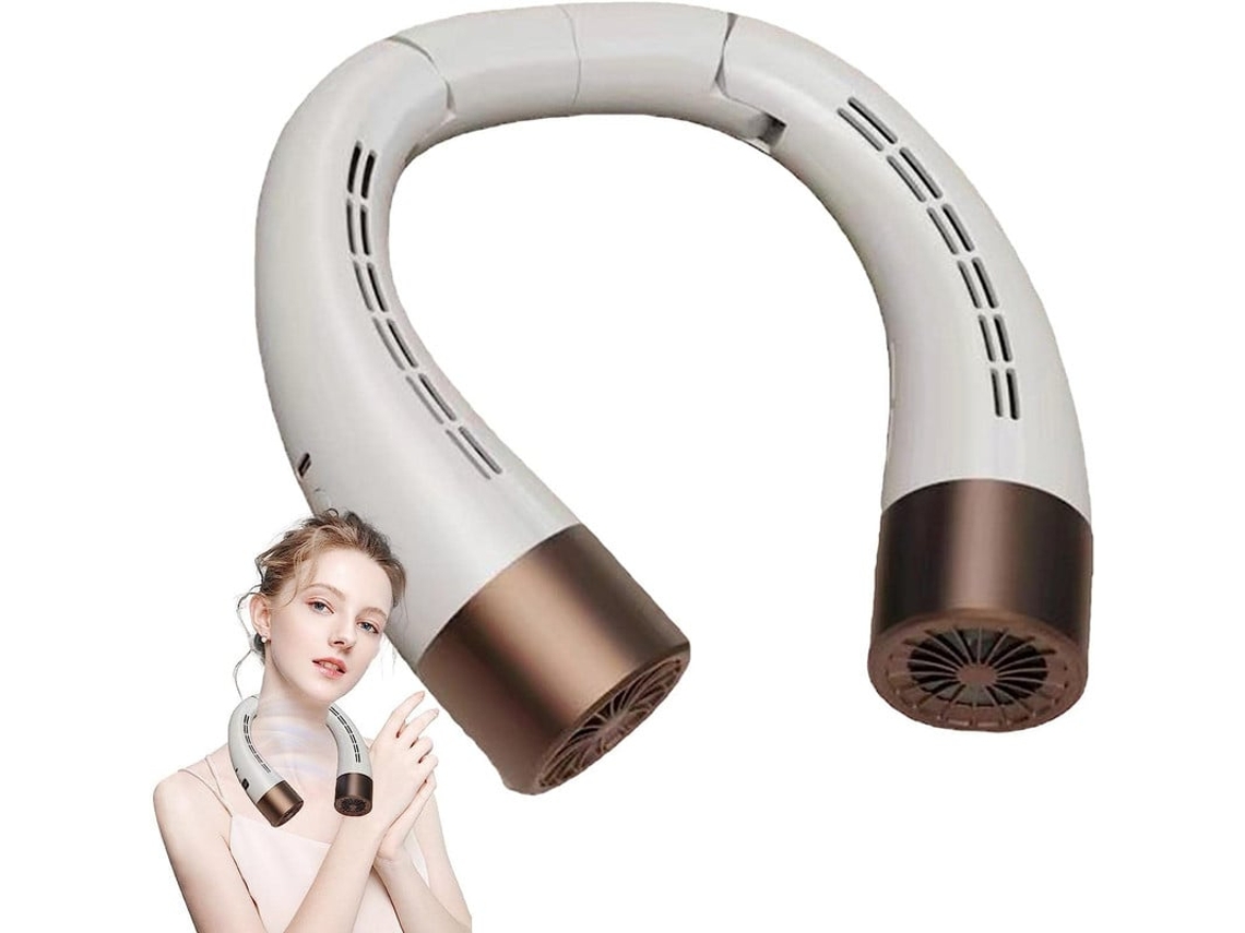 TURMIN Ventilador Portátil 5 Velocidades 180 Surround Blanco