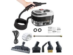Limpiador Vapor Presurizado 2500w Alta Temperatura,1200ml Tanque Grande (blanco) Chrui