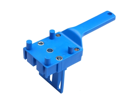 Plantilla para agujeros de madera rápida, plantilla para orificios de bolsillo de mano de plástico ABS, perforadora de brocas de 6/8/10 mm para jun...