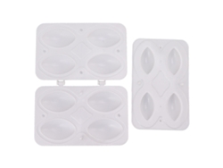Molde para prensar albóndigas, prensa manual de ABS, 4 moldes, apto para lavavajillas, para cocina DIY, marca S/BRAND