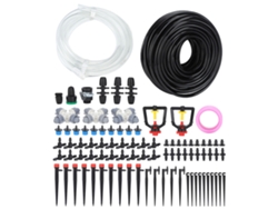 Kit De Riego Por Goteo De 30 M Con Manguera, Boquillas Y Conexiones Para Sistema De Riego Automático De Jardín.