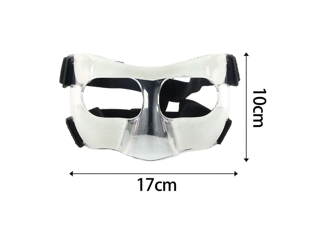 Protector facial deportivo para niños y adolescentes, resistente a impactos para fútbol, baloncesto, kárate, boxeo, fútbol americano, 17 cm x 10 cm.