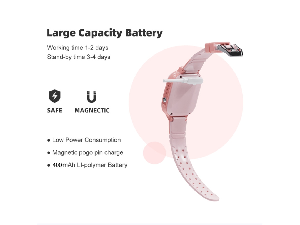 Reloj Inteligente Para Niños (llamada De Vídeo 4g, Impermeable Ip67)