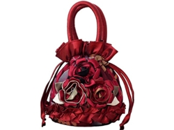 Bolso De Mano Tipo Cubo De Cuerda Para Mujer Con Monedero Para Llaves, Dinero Y Teléfono.