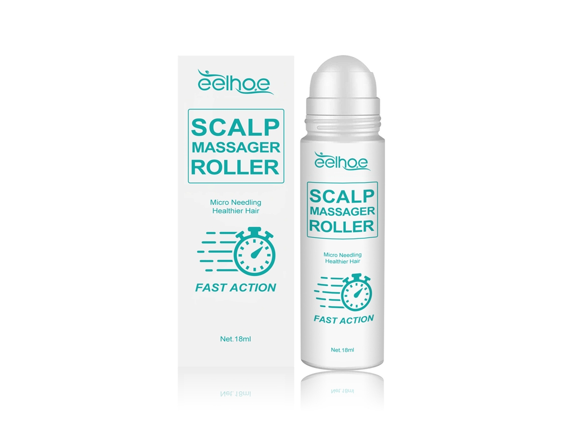 El rodillo limpiador para el cabello Eelhoe alivia la picazón e hidrata.