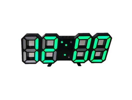 Despertador inteligente del reloj digital 3d del despertador electrónico del regalo del reloj de pared de Digitaces LED