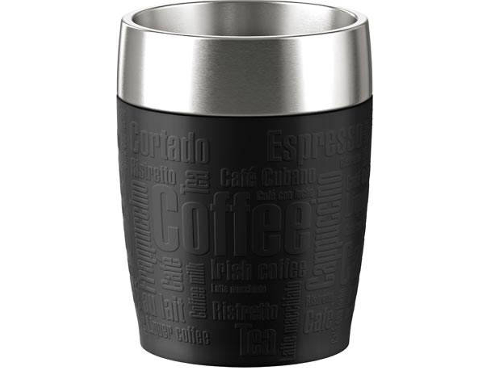 Botella Térmica EMSA Travel Cup Negro