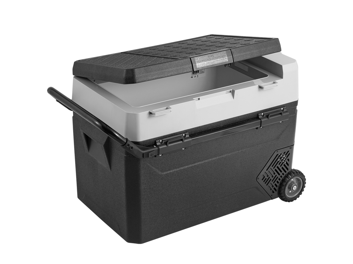 Refrigerador y congelador portátil para automóvil Succebuy. Compresor de zona única de 60 l para el hogar y el coche
