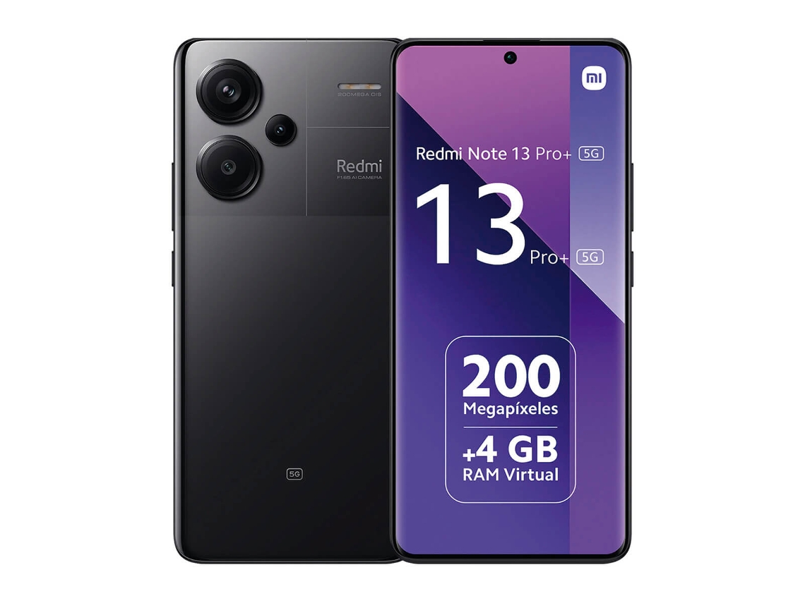 Smartphone XIAOMI Redmi Note 13 Pro 5G 8Gb/256Gb Negro Medianoche