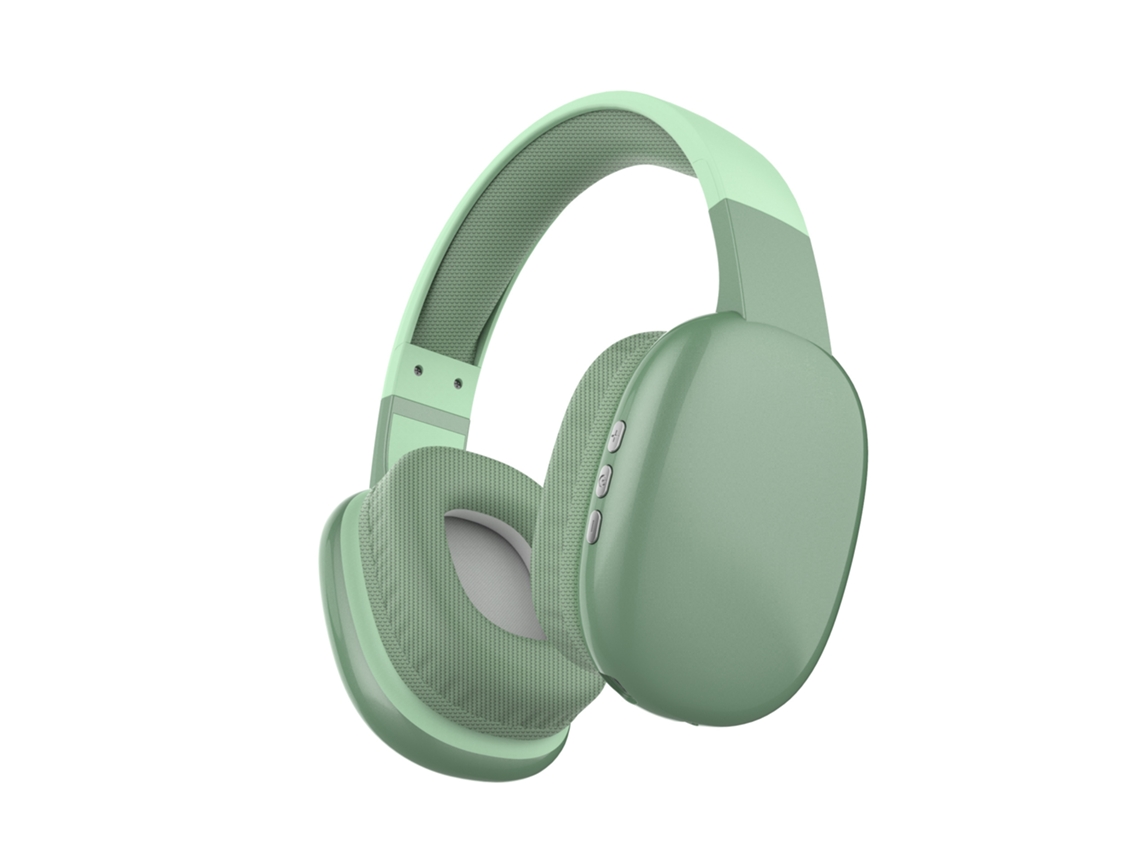 Auriculares Bluetooth Yuysan Pg02 Con Función De Llamada Y Soporte Para Música, Color Verde