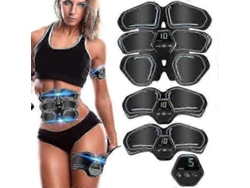 Cinturón tonificador abdominal GOKOCO 2025, entrenador muscular abdominal portátil inalámbrico.