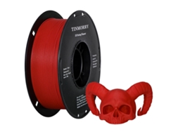 Filamento para impresora 3D, PETG con refuerzo de fibra de vidrio, alta estabilidad dimensional, PETG GF rojo OEM