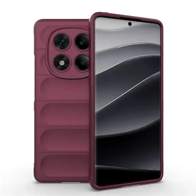 (morado Oscuro, Redmi Note 13 Pro 4g) Funda Para Teléfono Con Acabado Mate, Resistente A Golpes, Polvo Y Caídas, De Silicona Agradable Para La Piel.