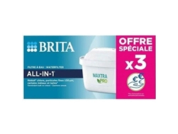 Paquete de 3 cartuchos de filtro de agua Brita Maxtra Pro