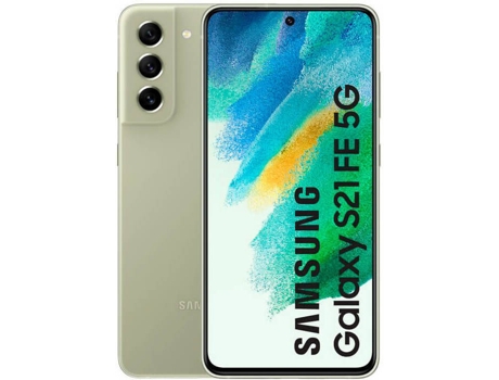 Smartphone SAMSUNG Galaxy S21 FE 5G (6.4'' - 6 GB - 128 GB - Verde)