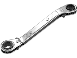 Llave De Carraca Reversible De Doble Extremo Cr-v De 3/8 Pulg. X 7/16 Pulg.