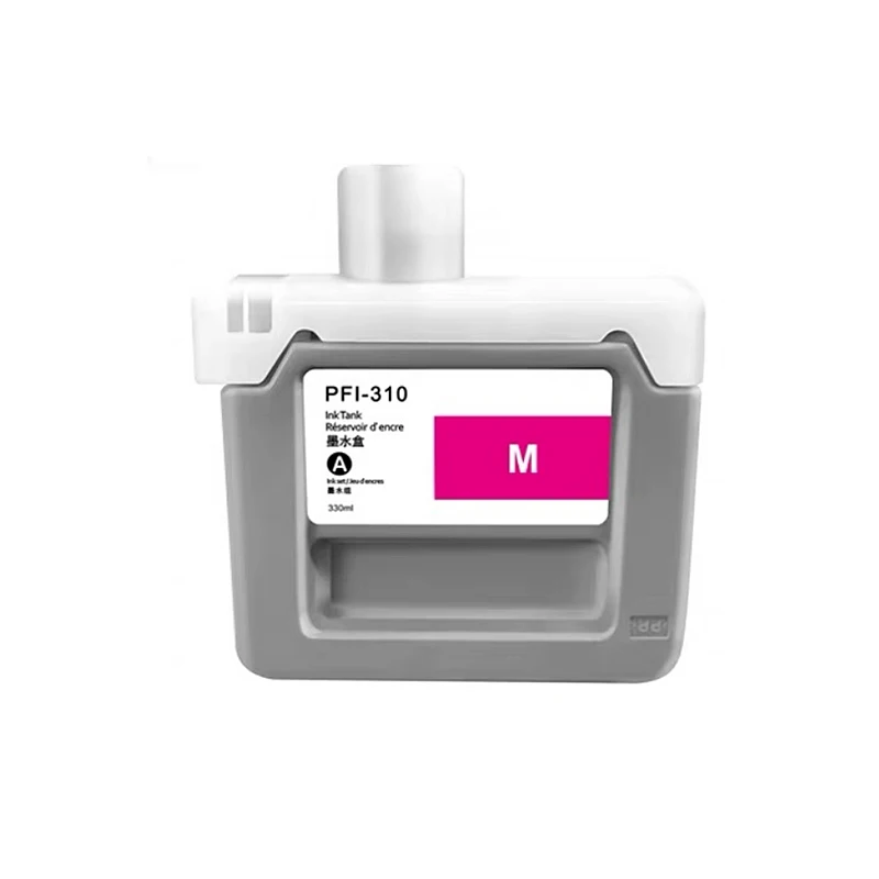 1 Cartucho De Tinta Magenta pfi-310 Compatible Con Impresoras Canon Tx2000, Tx3000, Tx4000, Tx5300 Y Tx5400.