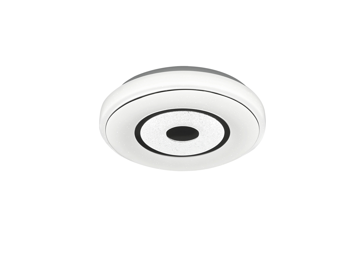 Luz de Techo Led 18W 30Cm Regulable con Control Remoto Lámpara Redonda de Cielo Estrellado NETTLIFE Lámpara de Mesa de Techo