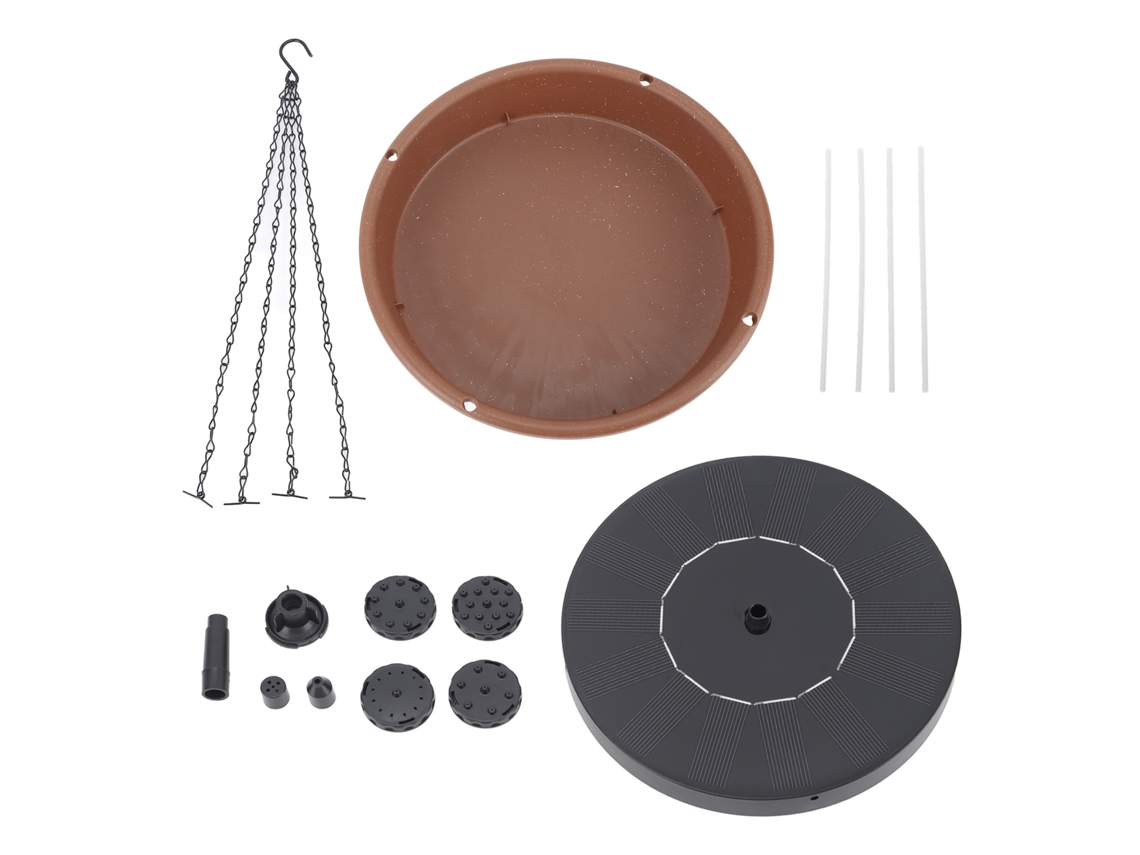 Comedero para pájaros Primerox con energía solar y puerta metálica, ideal para jardines y zonas exteriores.