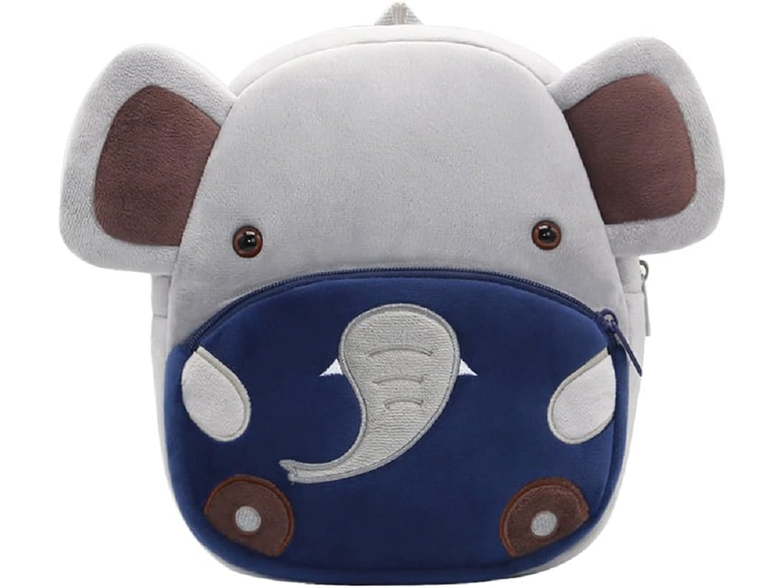 Mochila De Animales Para Niños - Diseño De Elefante - Dibujos Animados