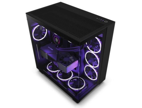 NZXT H9 All Black Midi Tower Negro
