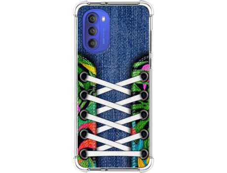 Carcasa Motorola Moto G51 5G TUMUNDOSMARTPHONE Dibujos Antigolpes Zapatillas 13 Multicolor