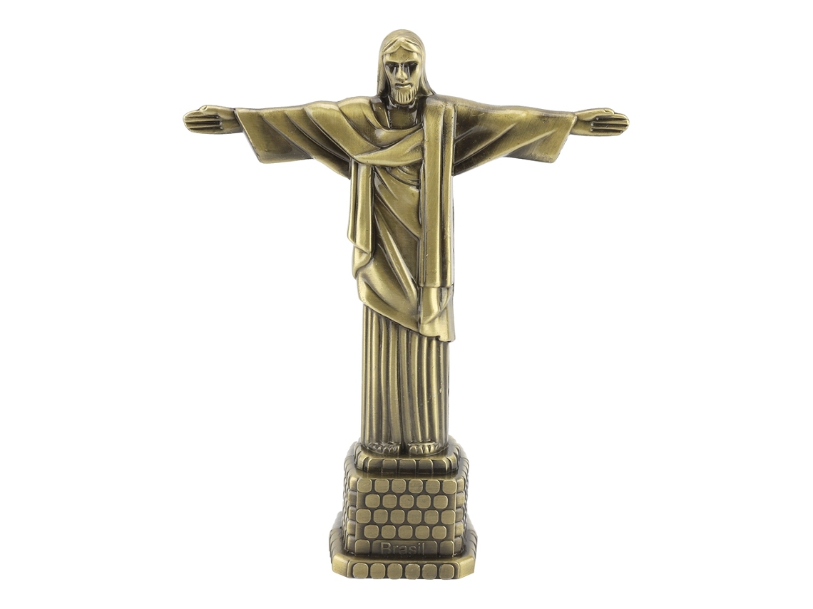 Maqueta de edificio de metal para decoración de mesa de papá, regalo