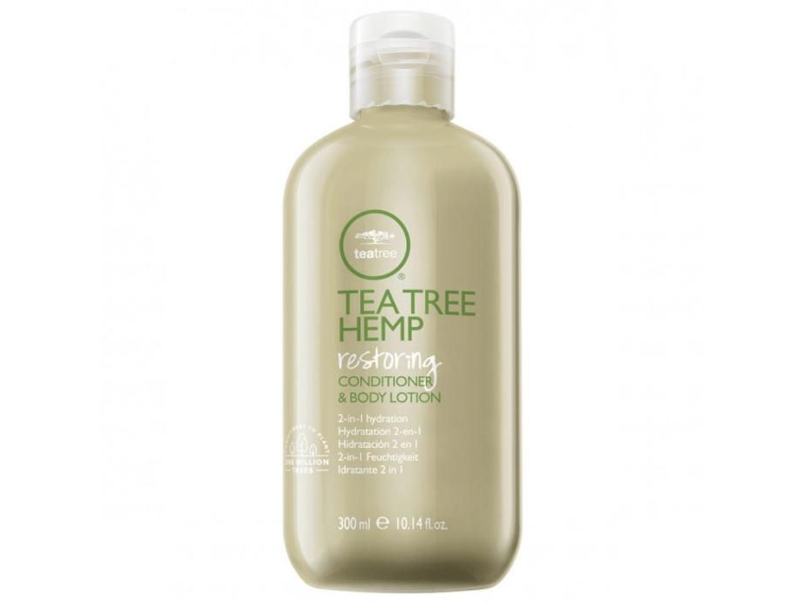 Champú Y Gel De Baño Restaurador De Tea Tree Y Hemp 300ml Limpiador 2 En 1 Paul Mitchell