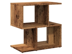 Mesita de noche antigua de madera tallada MAISON EXCLUSIVE 50x30x51,5 cm