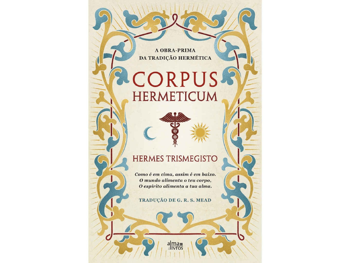 Libro Corpus Hermeticum de Hermes Trismegisto (Portugués)