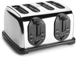 Tostador 4 Ranuras 1750W Inox- Gris LACOR