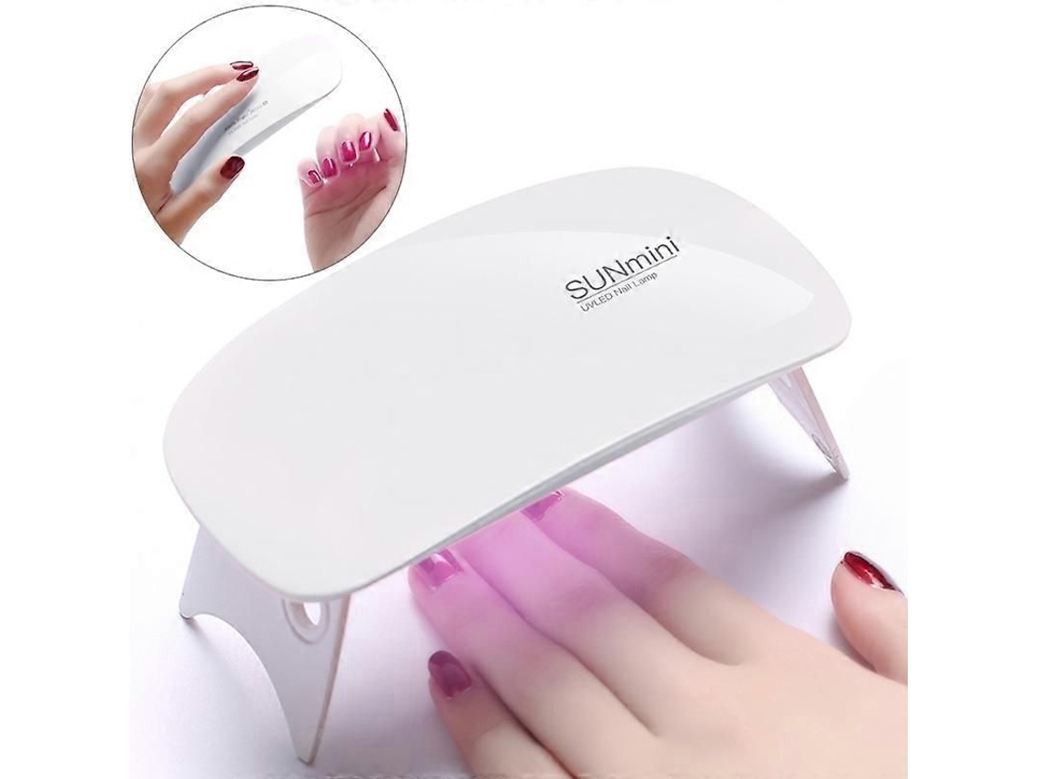 Lámpara de uñas Sun Mini 2 de 6 W UV + LED USB, secador y curador GOKOCO